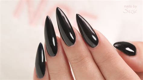 black nail polishes reviewed youtube