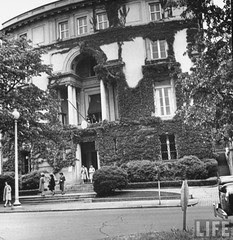 The exterior of the Egyptian Embassy in D.C in 1943
