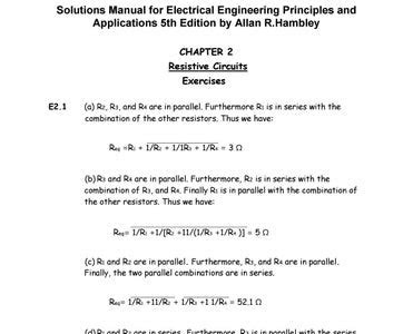 Download Kindle Editon electrical engineering principles and applications 5th edition solutions manual GET ANY BOOK FAST, FREE & EASY!📚 PDF