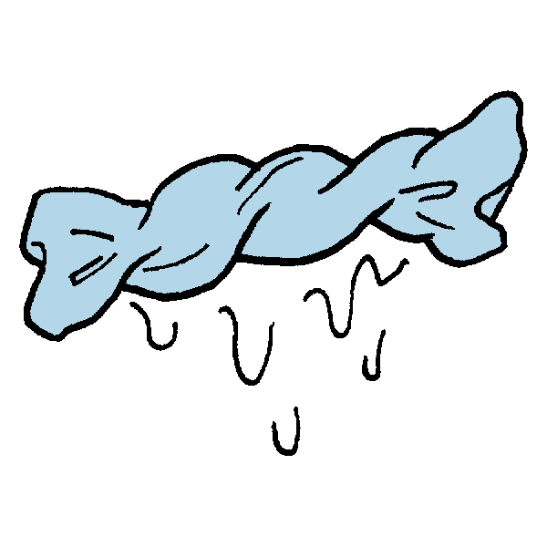 雑巾のイラスト かわいいフリー素材が無料のイラストレイン