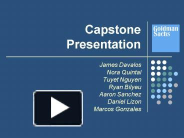 DNP CAPSTONE PROJECT POWERPOINT PRESENTATION EXAMPLES