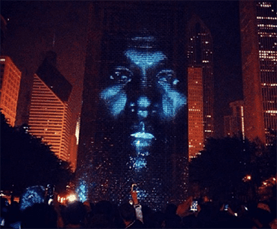 A projection of New Slaves.