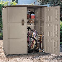 Rubbermaid Storage Sheds, Deck and Patio Boxes - Storage Shed Kits ...