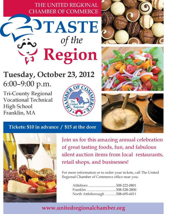 Taste of the Region large flyer