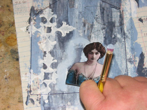 Mom Gothic Arch - #4 - Paint Scrapings 018