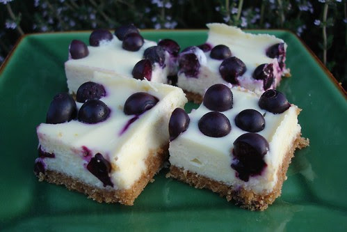 Lemon Blueberry Cheesecake Bars