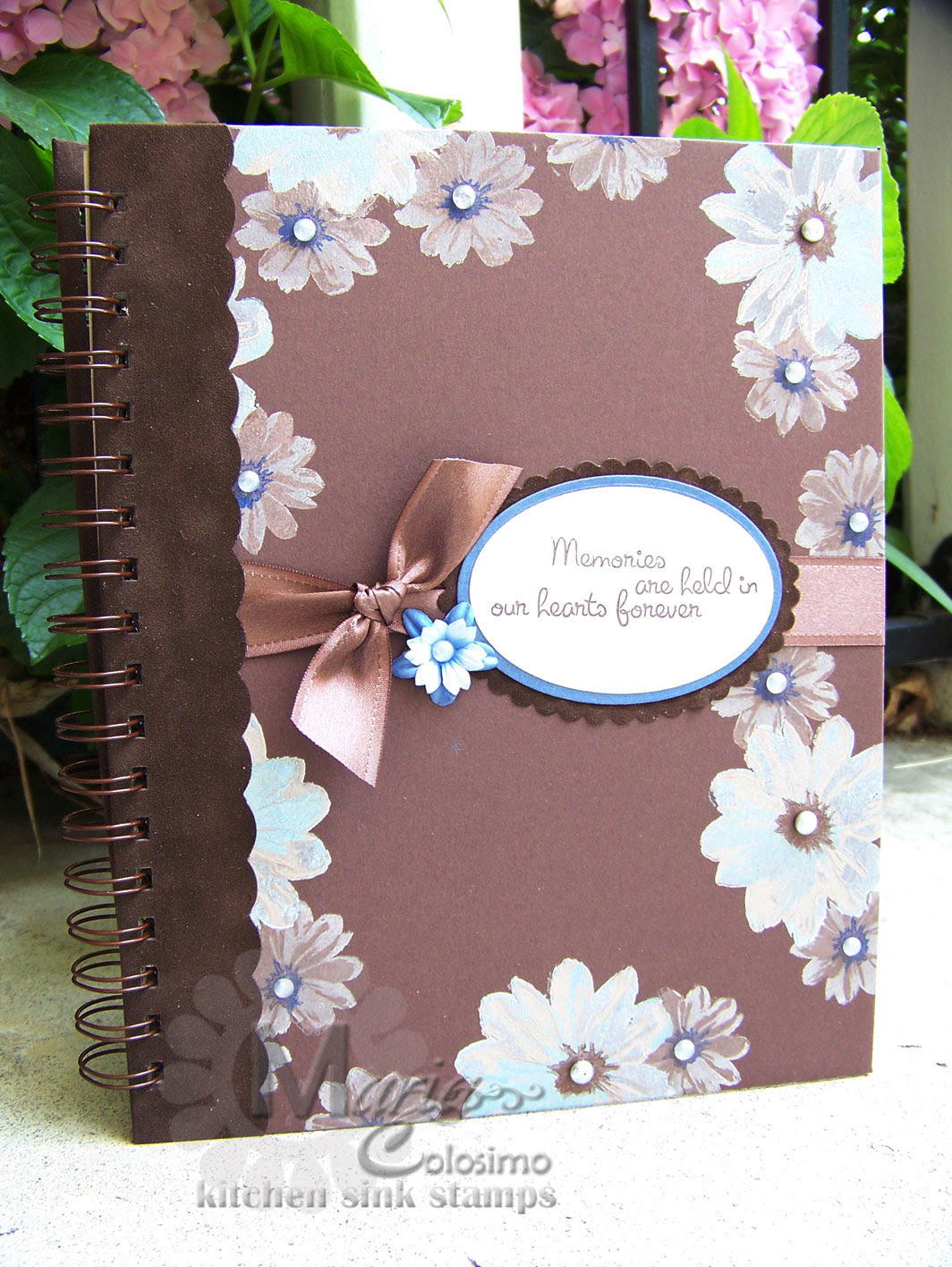 a wedding album I did for