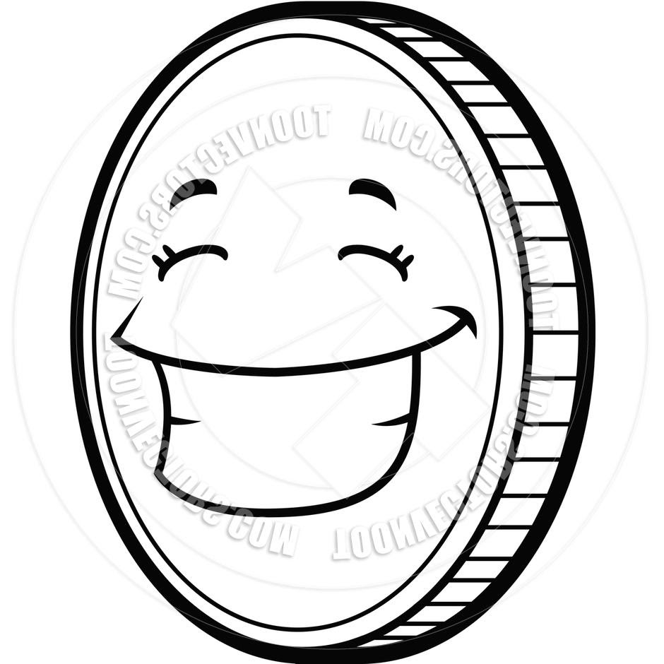 Coin Clipart Black And White | Free download on ClipArtMag