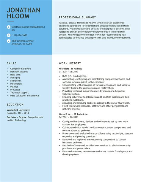 The chronological resume format focuses on work experience. Professional Resume Examples: Our Most Popular Resumes in