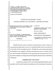 Occupy L.A. seeks court order to stop eviction