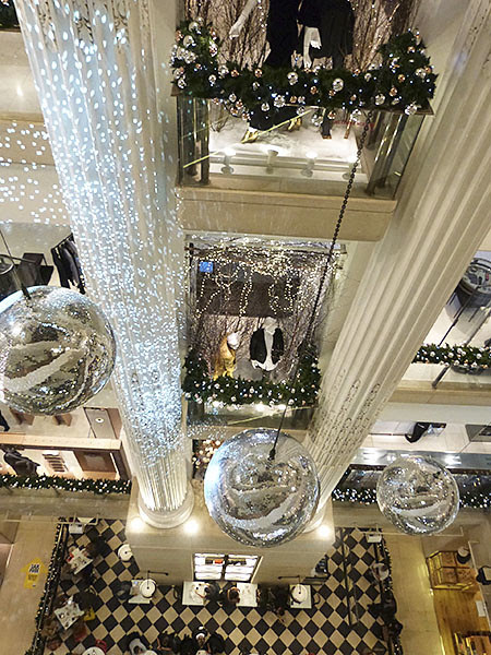 escalier selfridges 2