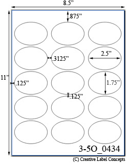 Custom Printed Sheet Labels All Temperature White