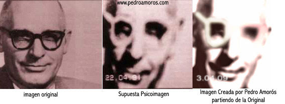 Presumible falsificación de una psicoimagen que ha sido aceptada  por la comunidad de investigación. - www.pedroamoros.com-