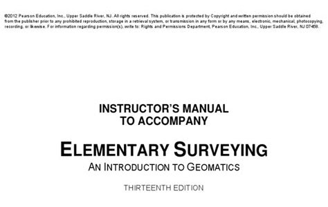 Download PDF Online elementary surveying 13th edition solutions manual PDF Free Download & Read PDF