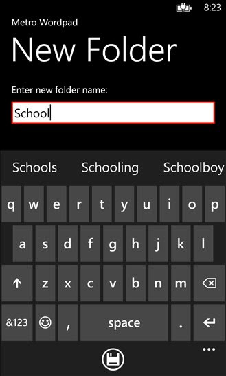 note taking app windows phone