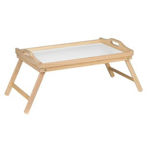  BED-SERVING-LAP-TRAY-LAPTOP-PINE-WOOD-TABLE-MATE-TRAY-FOLDING-LEGS-NEW
