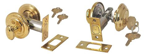 Keep reading to learn how to repair a security door. Vintage Hardware & Lighting - Baldwin Deadbolt Cylinder
