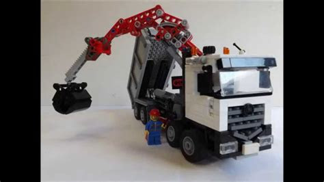 lego mini mercedes benz arocs youtube