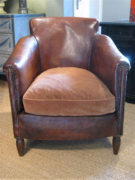 comfortable  french leather armchair sofas