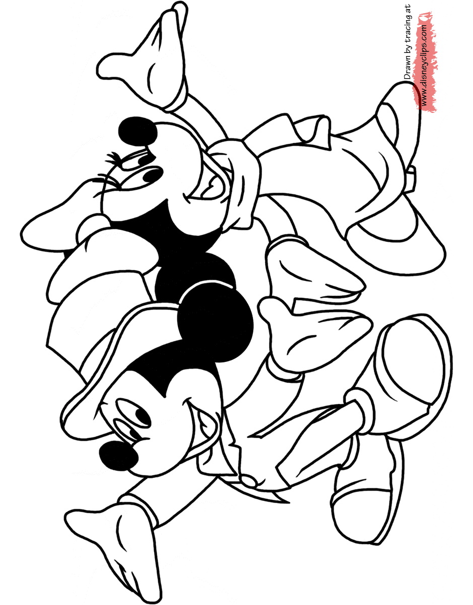 Mickey Mouse Printable Coloring Pages 2 | Disney Coloring Book
