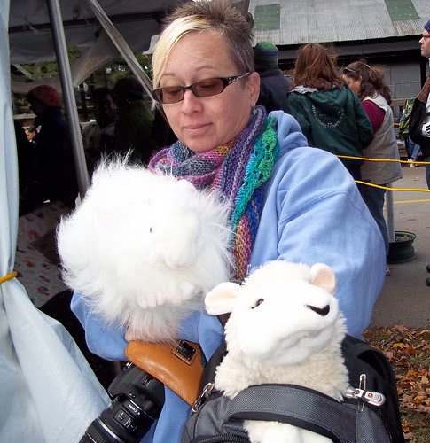 Lorrie & her bunny