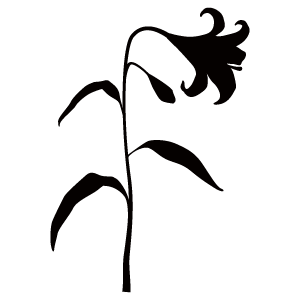 ユリの花のイラスト8 花 植物イラスト Flode Illustration フロデイラスト