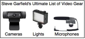 Steve Garfield's Ultimate List of Video Gear