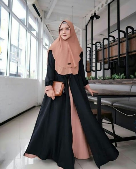 Kombinasi Jilbab Untuk Baju Hitam