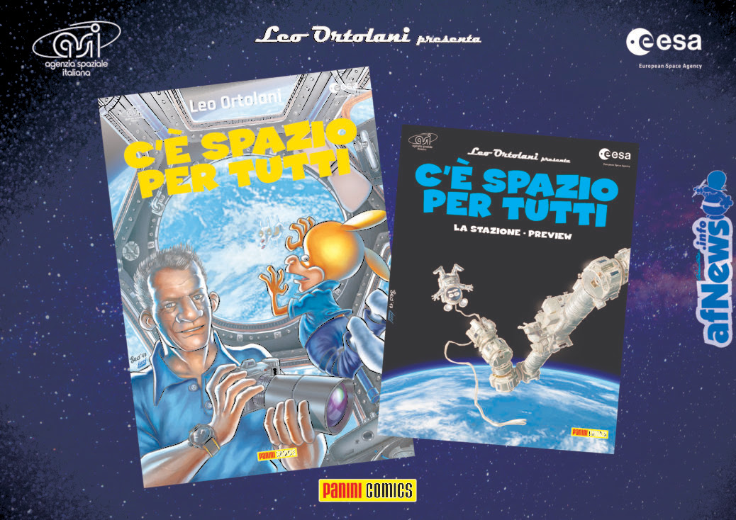UN FUMETTO IN ORBITA CON L’ASTRONAUTA PAOLO NESPOLI!