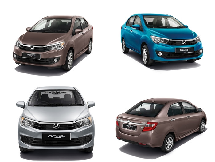 Perodua Bezza 1.3 Advance, 1.3 Premium X dan Standard G 1 