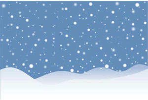 Download Vector beautiful snow landscape background Free vector in ...