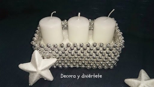 Diferentes maneras de hacer portavelas