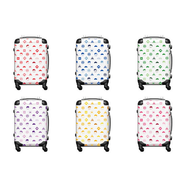 Seal限定商品 取り寄せ 新品 おそ松さん キャリーケース おそ松 カラ松 チョロ松 一松 十四松 トド松 送料無料 Smtb U Rcp 19インチ 機内持ち込み可 鍵付き 日本人気超絶高評価