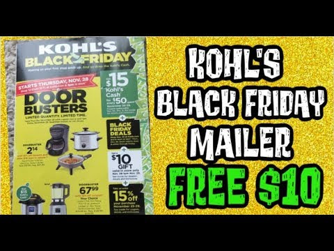 $10 Kohl's Cash Coupon Code, 08-2021