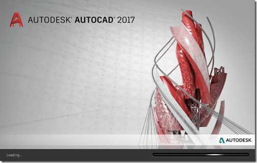 AutoCAD 2017 splash