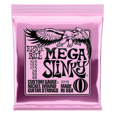 Ernie Ball 2213 Mega Slinky 105 48 エレキギター弦 アーニーボール エレキギター弦 0105 048 Chuya Online Com 全国どこでも送料無料の楽器店