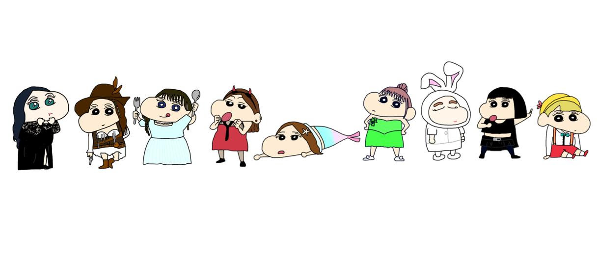上 かわいい イラスト おしゃれ 壁紙 クレヨン しんちゃん