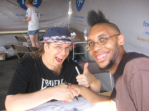 Me and Devin Townsend