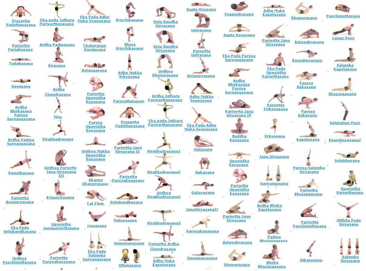 poses  YoGa  in a yoga chair Yoga