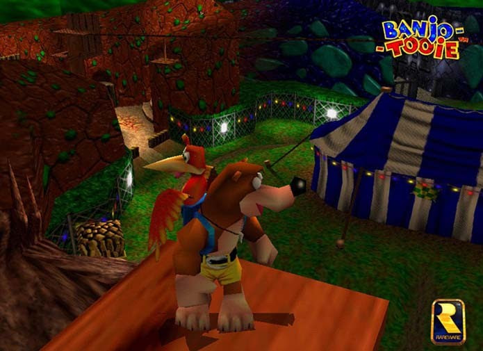 Banjo-Tooie era bonito, colorido e divertido (Foto: Reprodução)