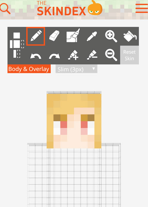 マイクラpeでスキンを変える方法とスキンを自作する方法 マイクラモール