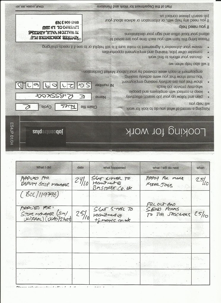 jobcentre 25. oktober 8