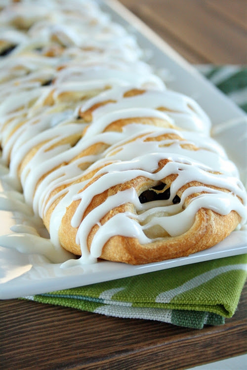 Easy recipe danish Cheese cheese  cream rolls crescent  Danish recipe Blackberry easy Chefthisup