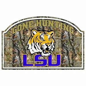 Wincraft LSU Tigers "Real Tree" Wood Sign