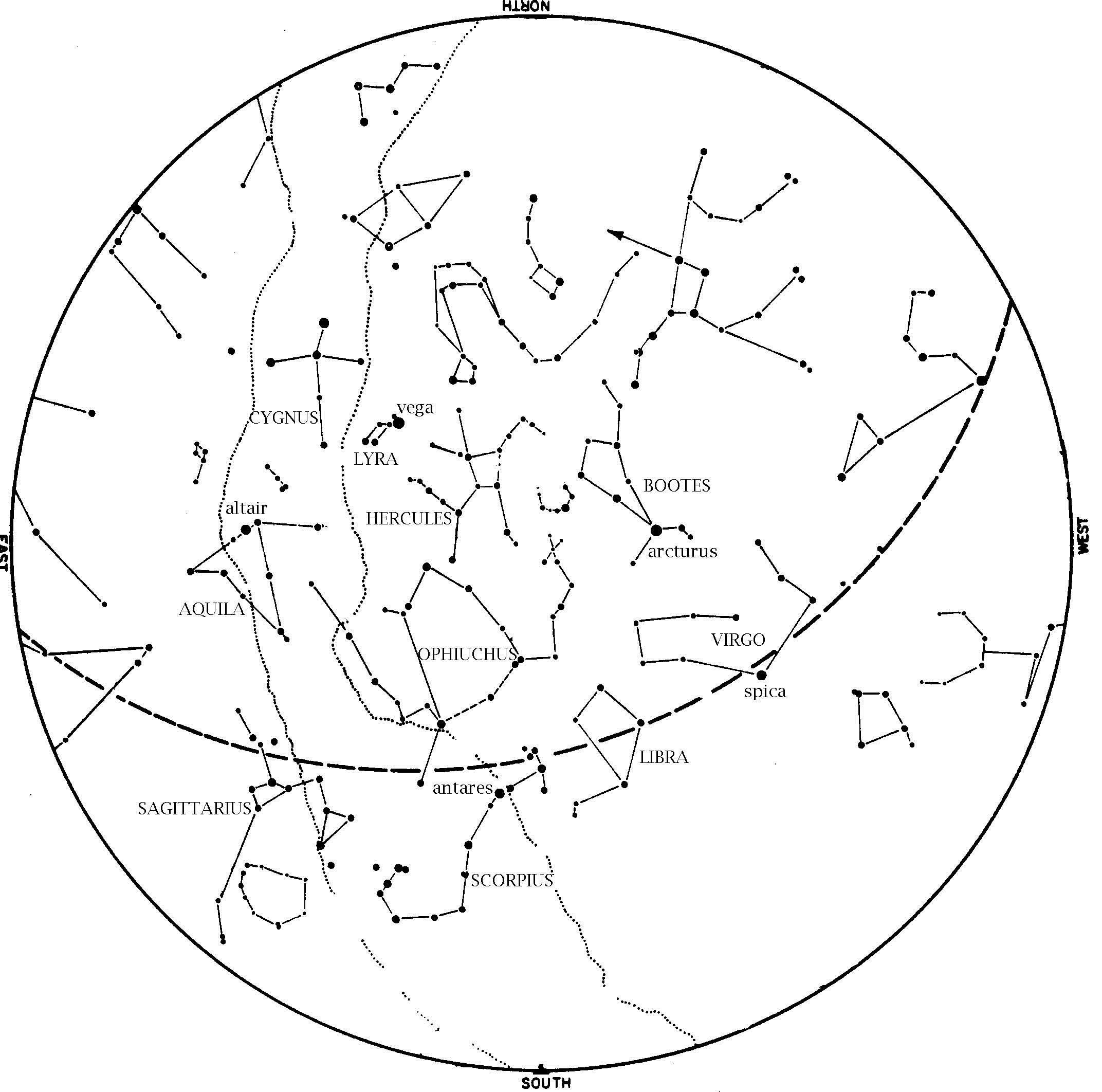 Seeing Stars With James Wooten The Summer Triangle Is High In The Sky Beyondbones