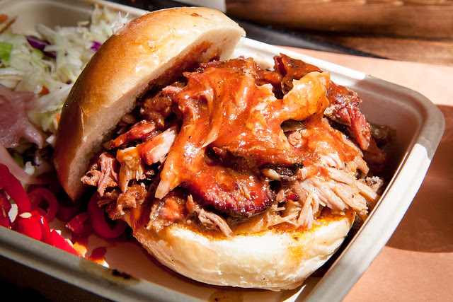 Pulled pork sandwich, Mighty Quinn's