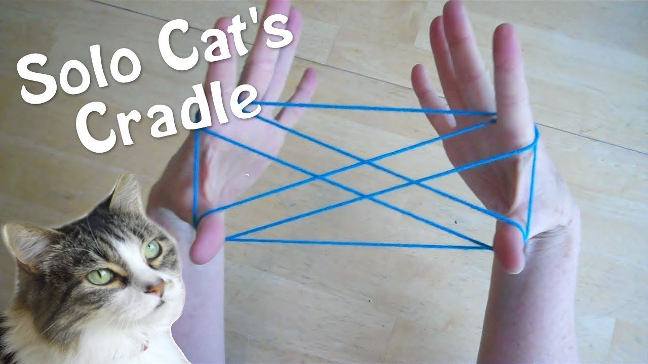 Solo Cats Cradle - How to play with only one person! Step ...