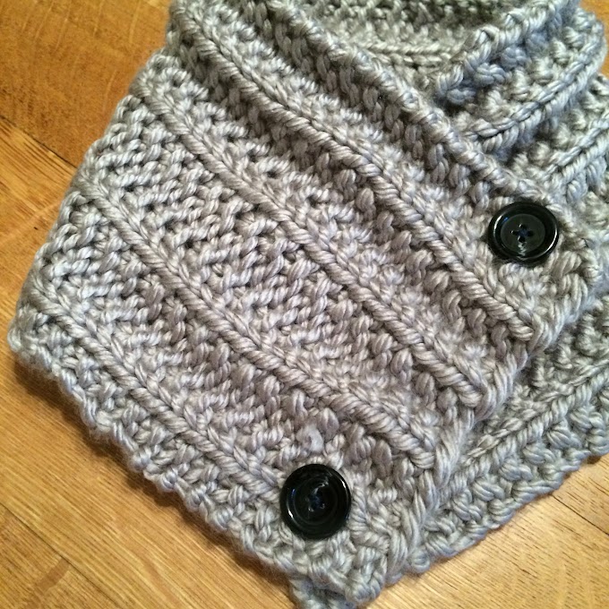 Free Knitting Patterns For Neck Warmers With Buttons