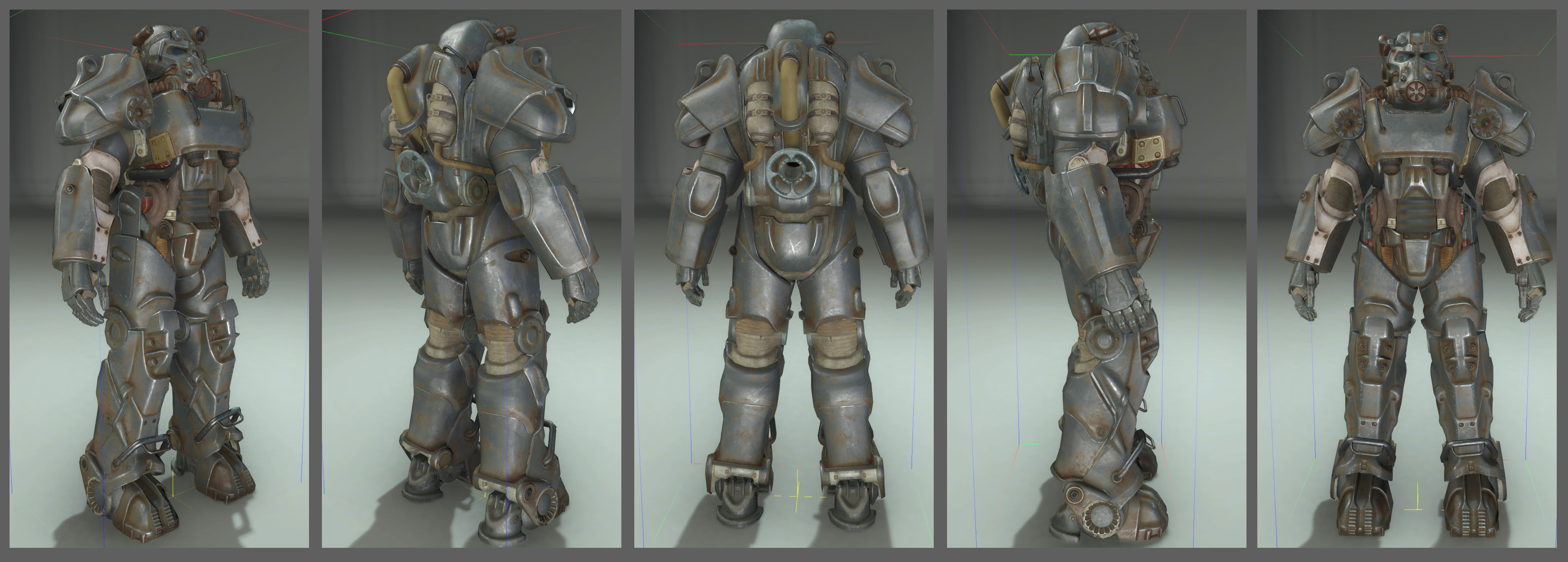 A Supposed Leaked Image Of The T 60b Power Armor From Fallout 4 Fallout