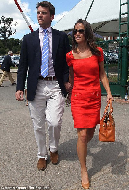 Pippa now rivals Kate in selling power as £129 red Hobbs dress sells out  3